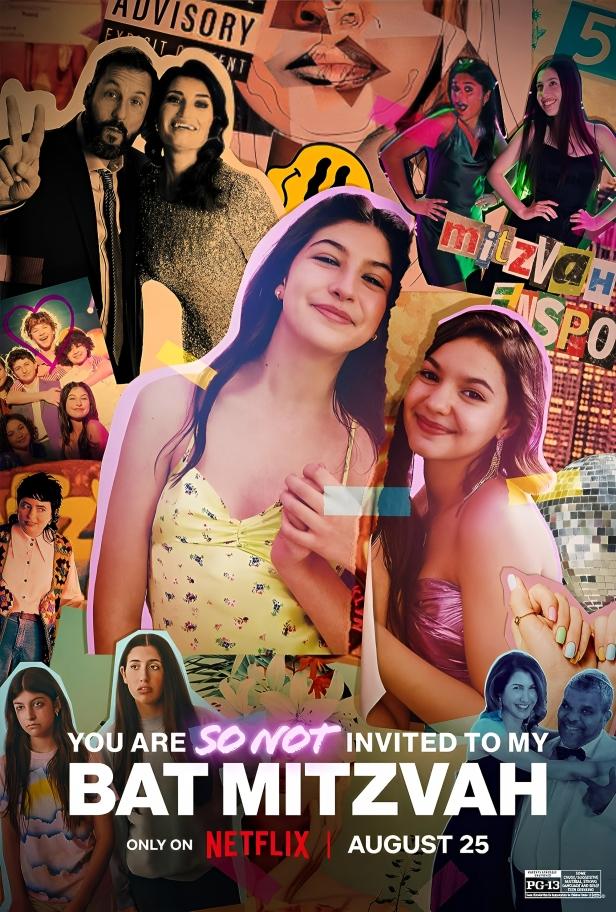 Additionally, Netflix introduces You Are SO Not Invited to My Bat Mitzvah, a quirky comedy directed by Sammi Cohen. 